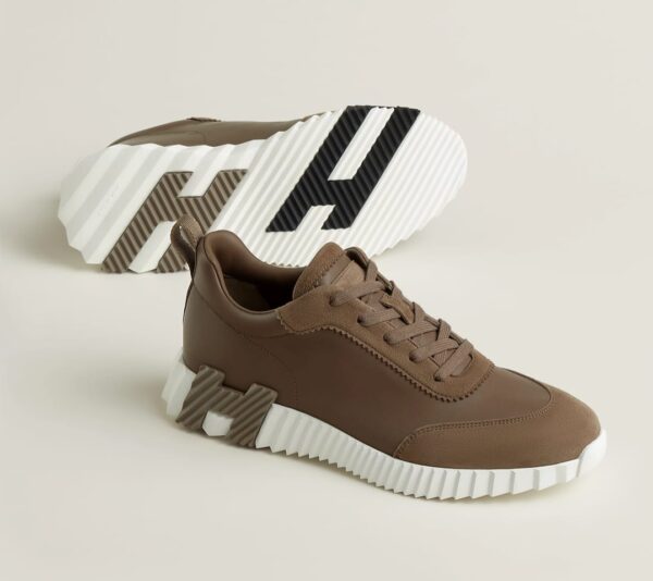 HERMÈS Baskets Bouncing Tricolore Néoprène